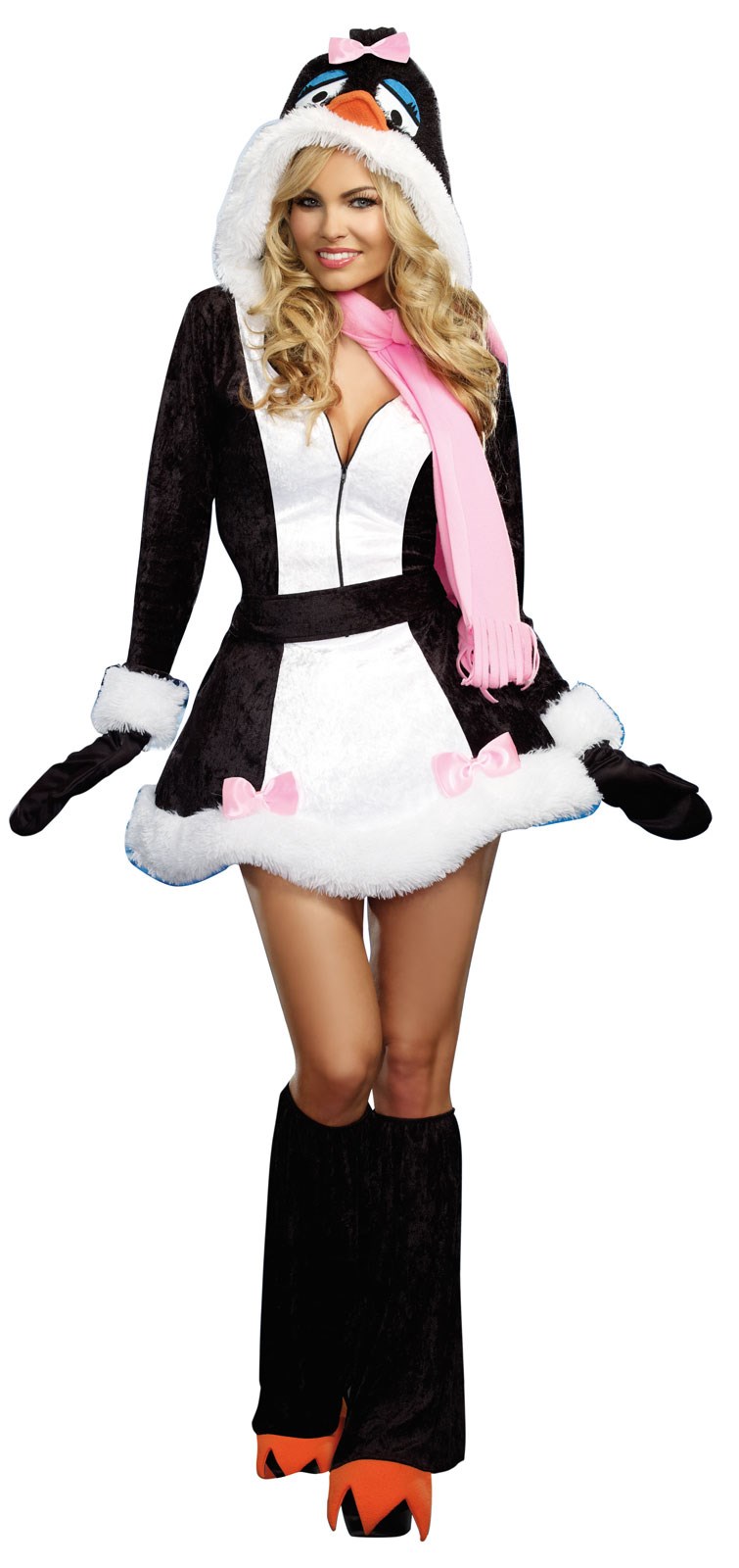 Just Chillin Penguin Costume For Adults
