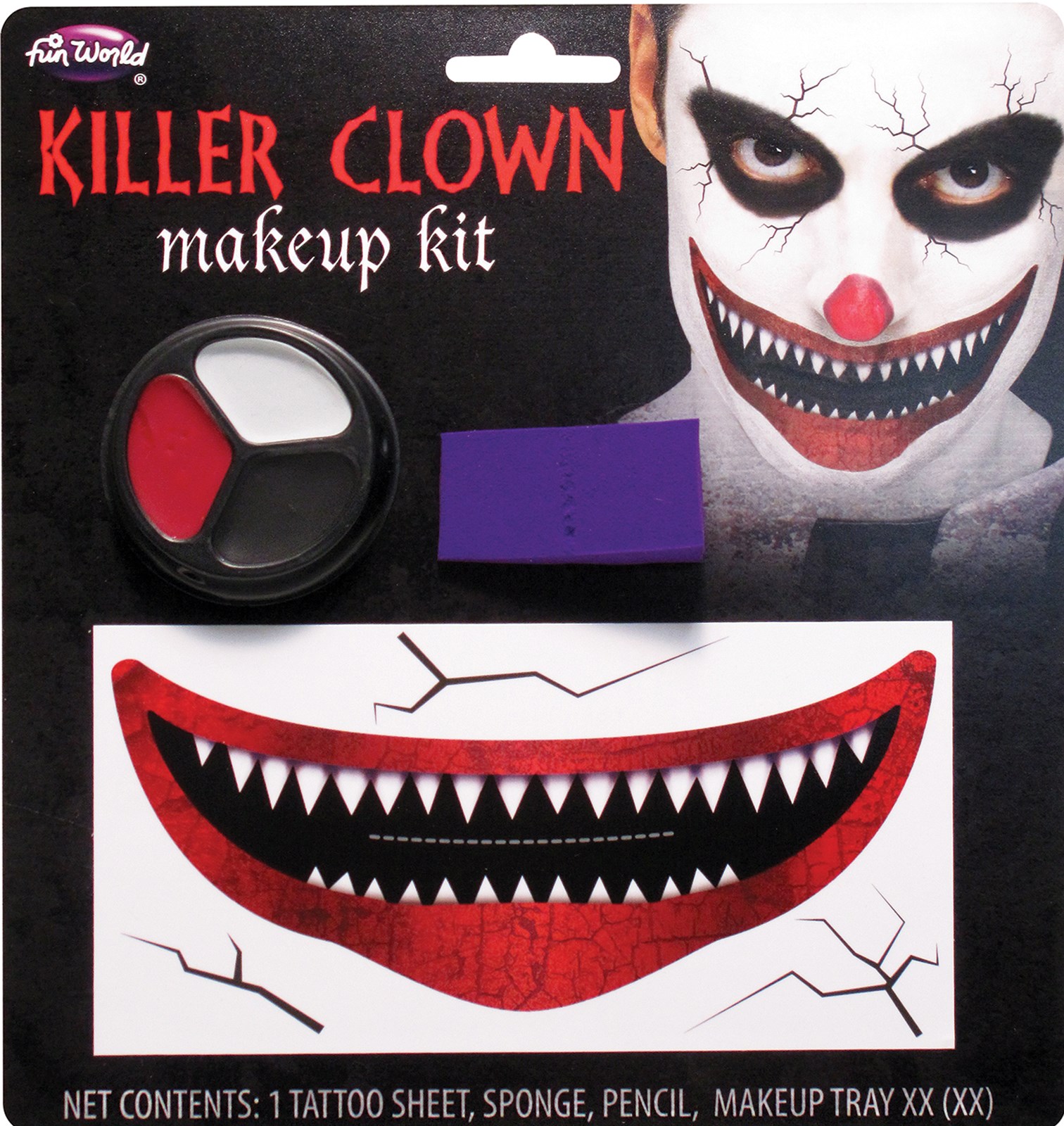 Killer Klown Makeup Kit