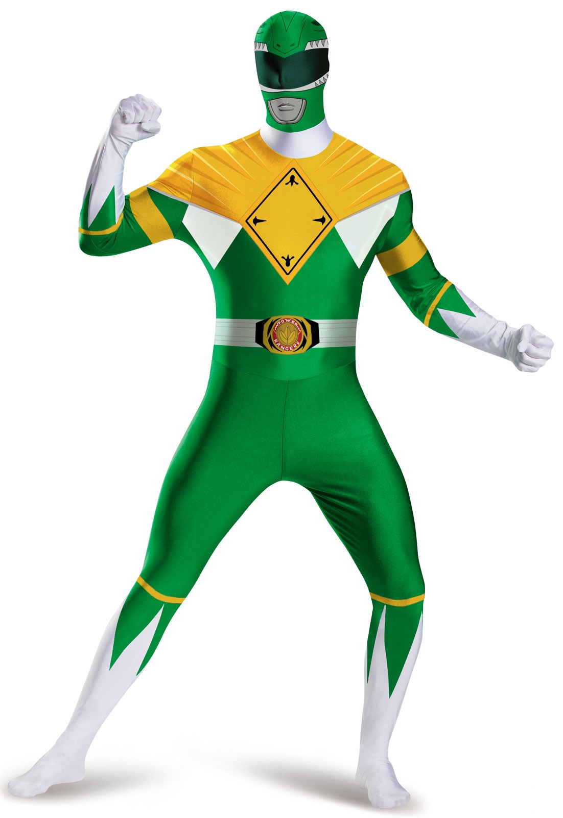 Mighty Morphin Power Rangers: Green Ranger Bodysuit Costume For Teens