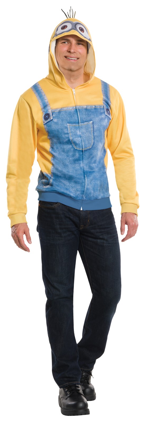 Minions Movie: Minion Hoodie For Adults