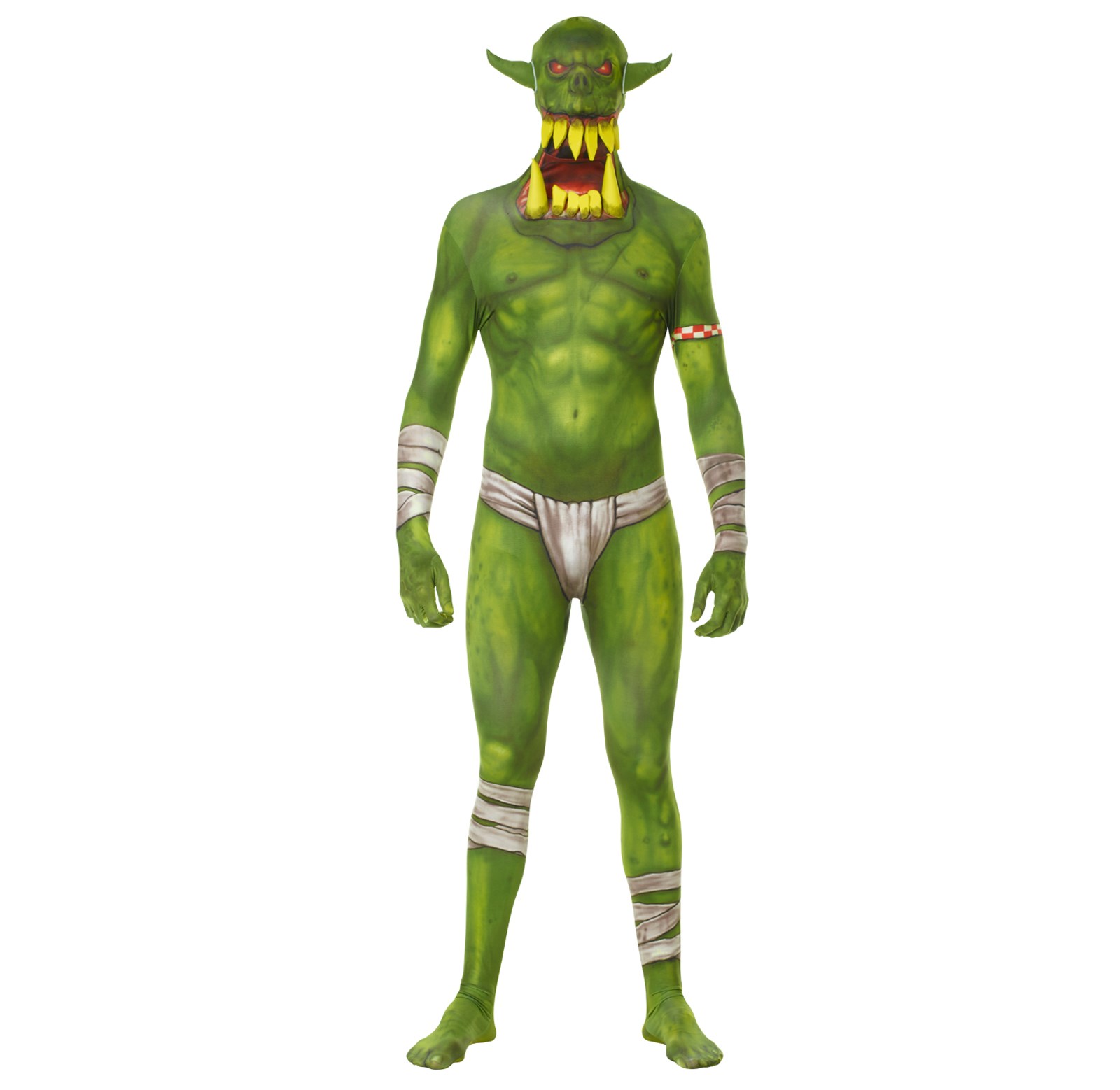 Monster Collection Green Orc Costume For Adults