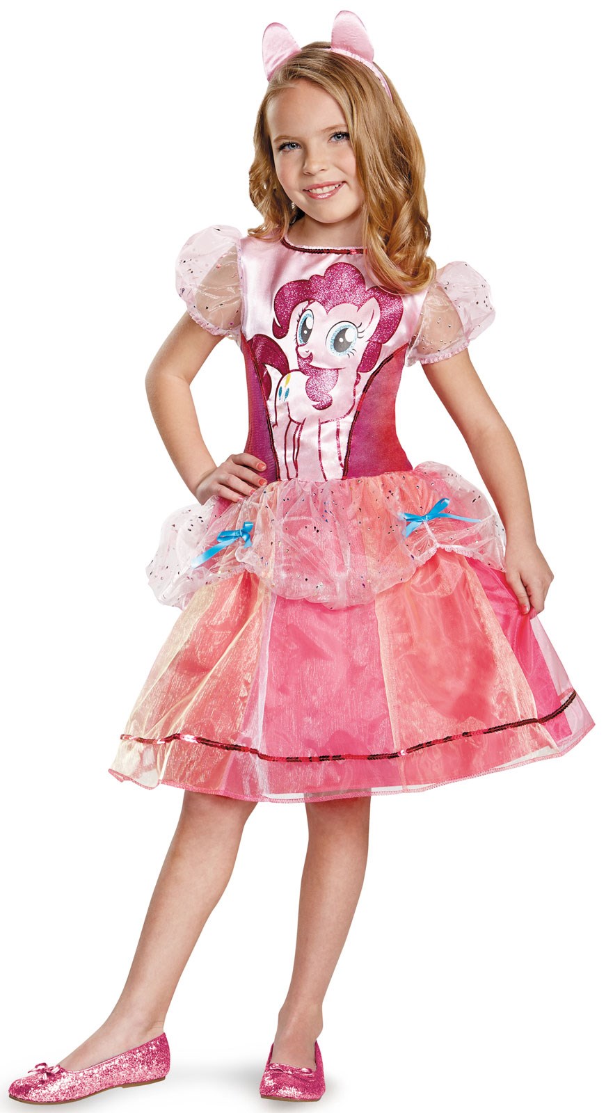 My Little Pony Girls Deluxe Pinkie Pie Toddler Costume