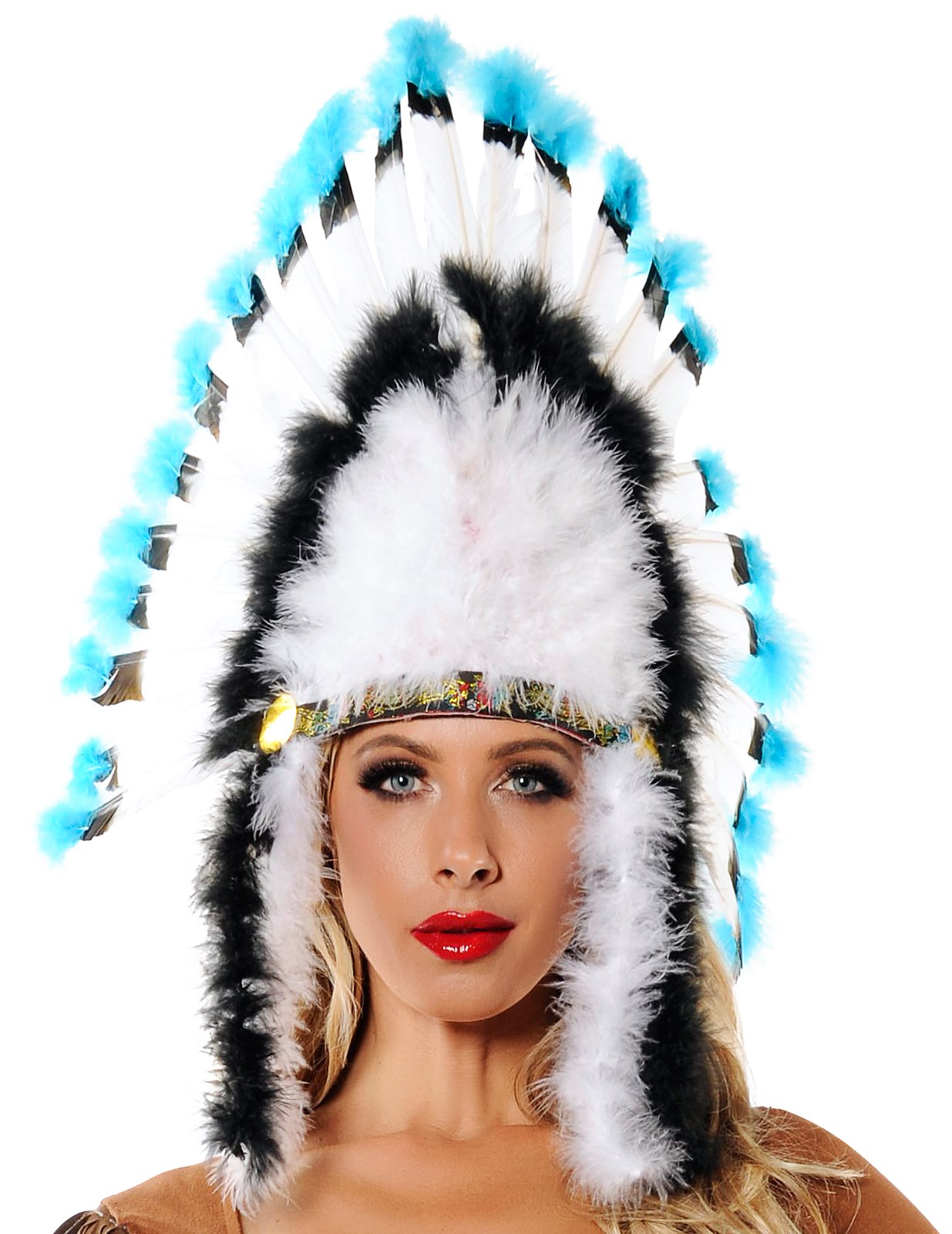 Native American Feather Headdress for Adults