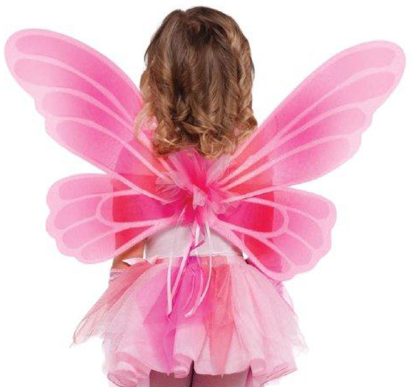 Pink Fairy Princess Wings For Girls