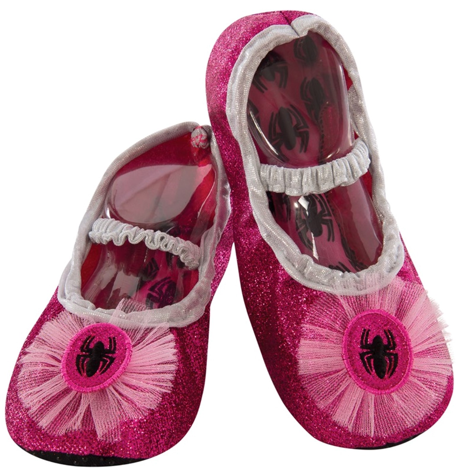 Pink Spider-Girl Slipper Shoes For Toddlers