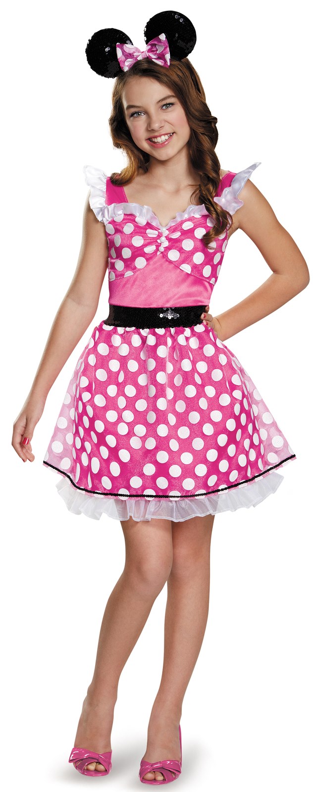 Pink Teen/Tween Minnie Mouse Costume