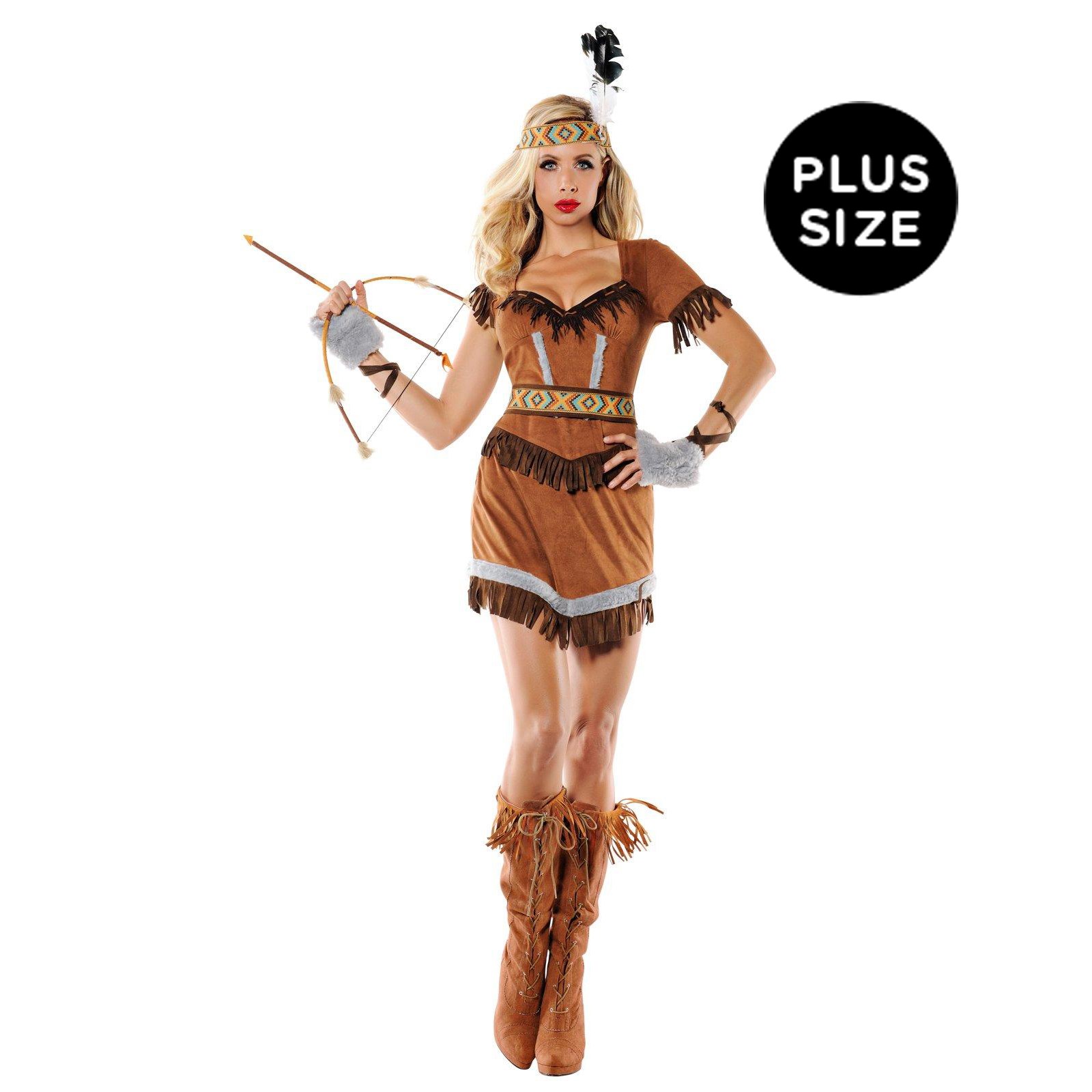Plus Size Cherokee Costume for Women