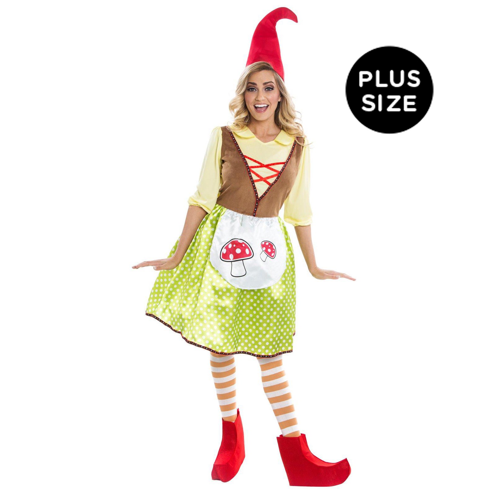 Plus Size Ms. Gnome Adult Costume