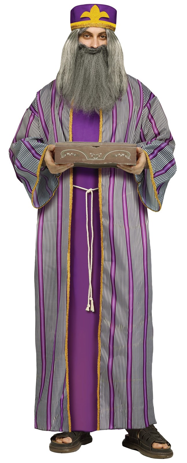 Purple Wiseman Costume For Men