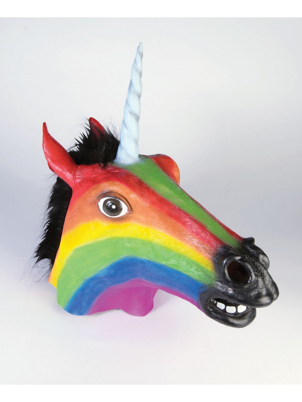 Rainbow Colored Unicorn Mask