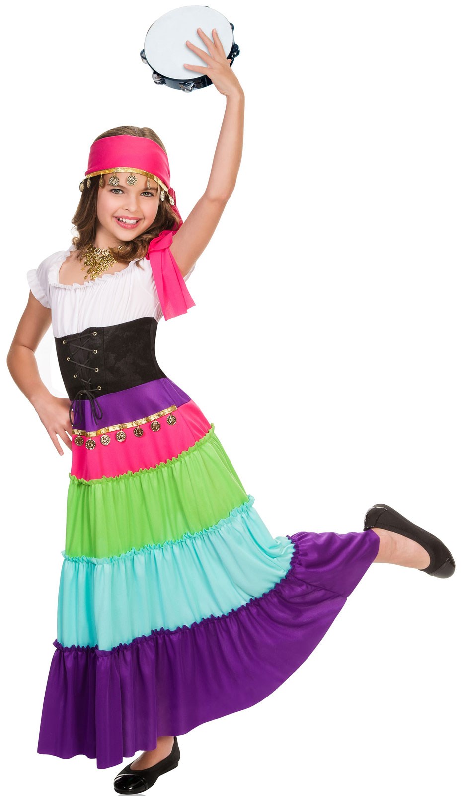 Renaissance Gypsy Costume For Girls