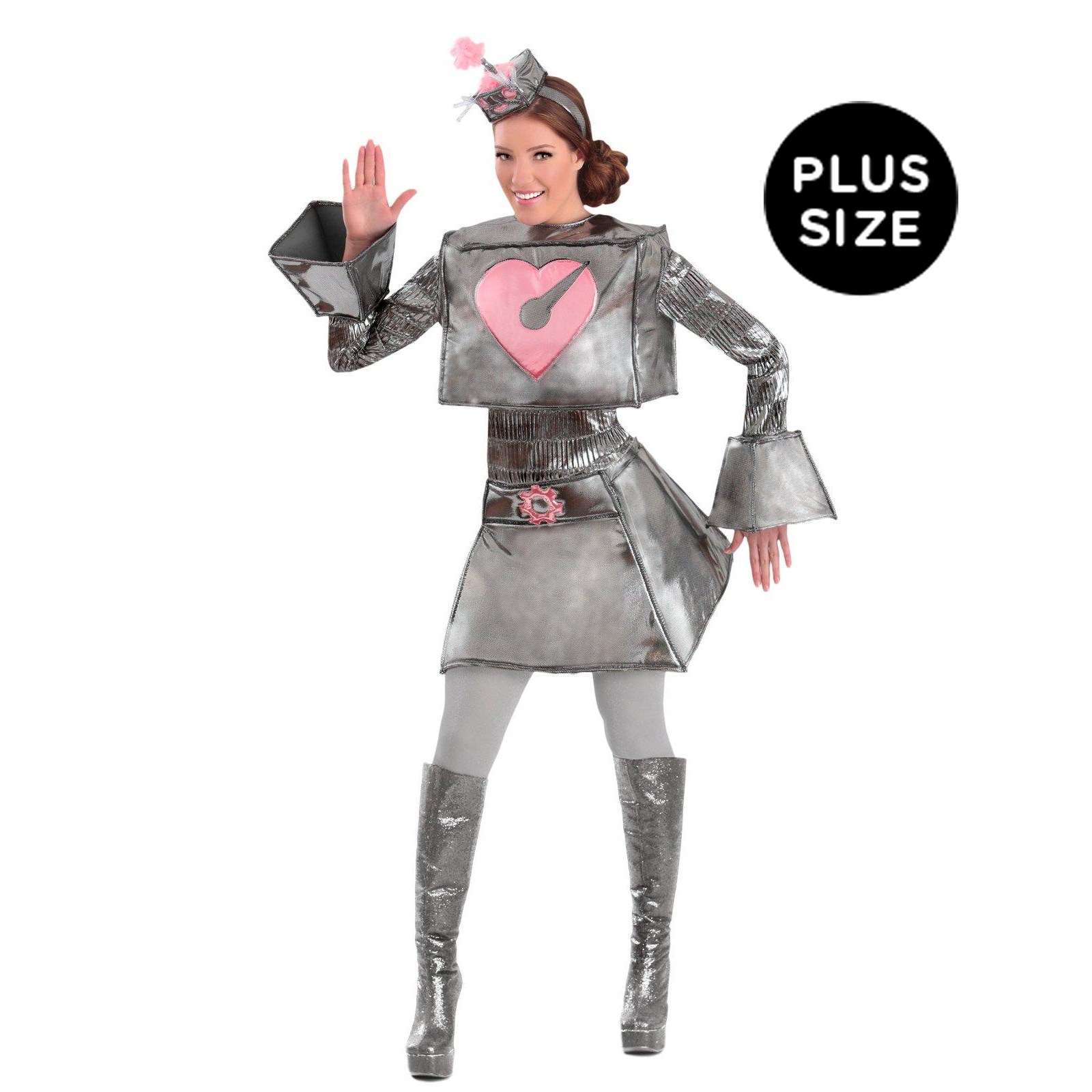 Robot Woman Costume - Adult Plus Size