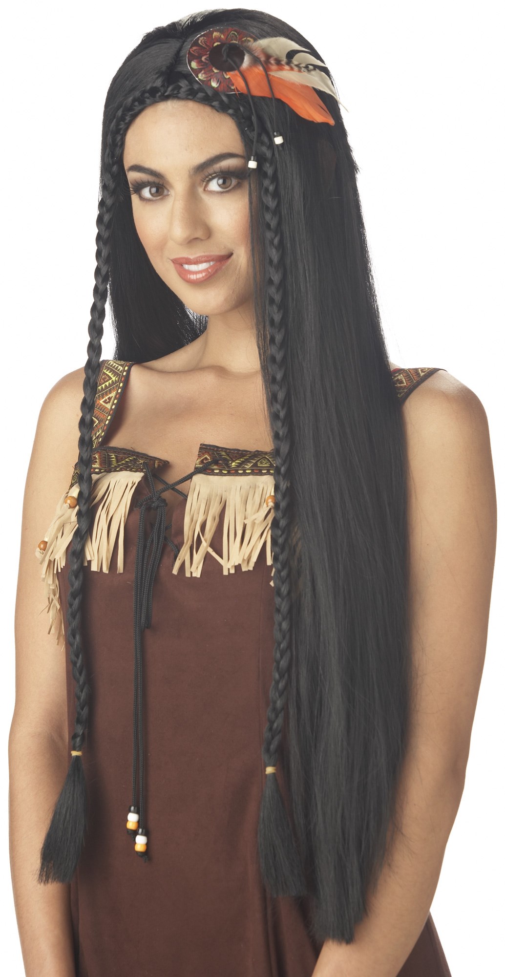 Sexy Native American Princess Wig For Women