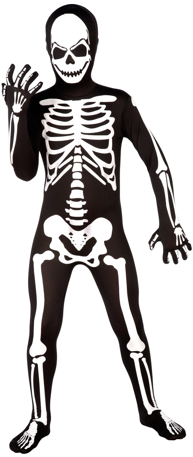 Skeleton Skin Suit for Kids