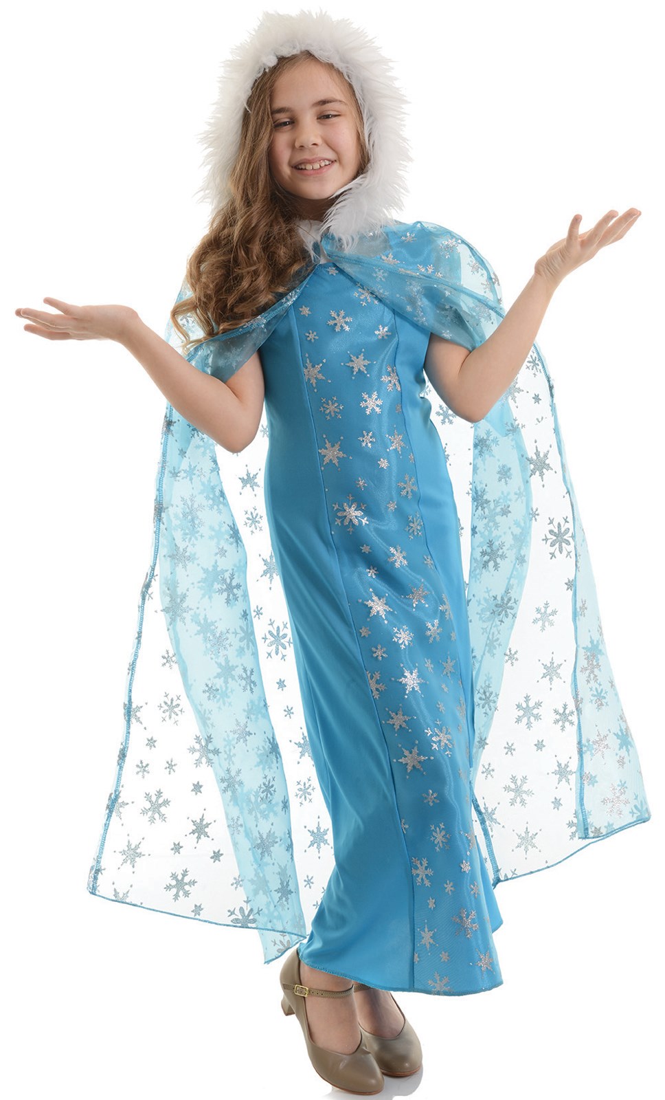 Snow Queen Cape For Girls