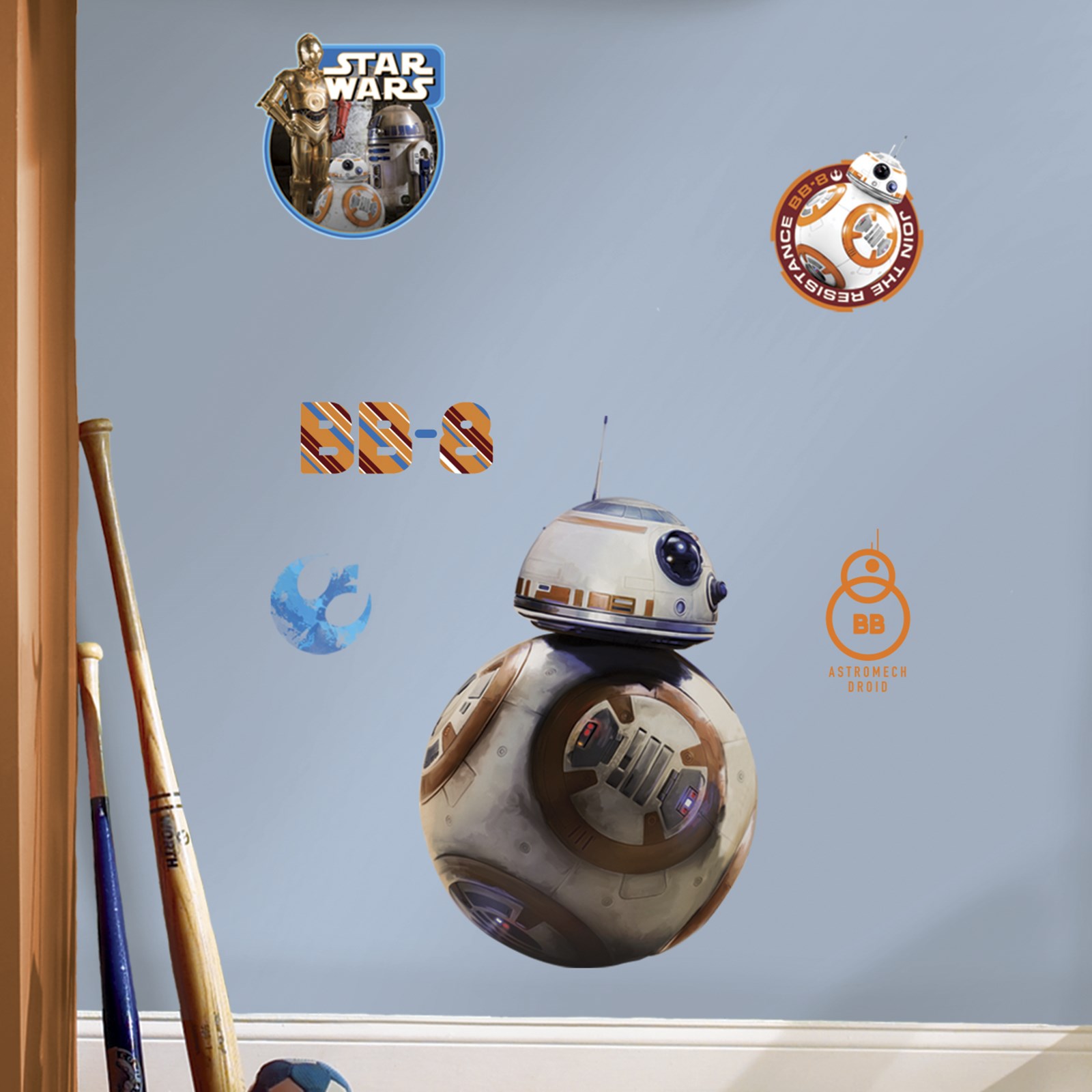 Star Wars 7 BB-8 Giant Wall Decal
