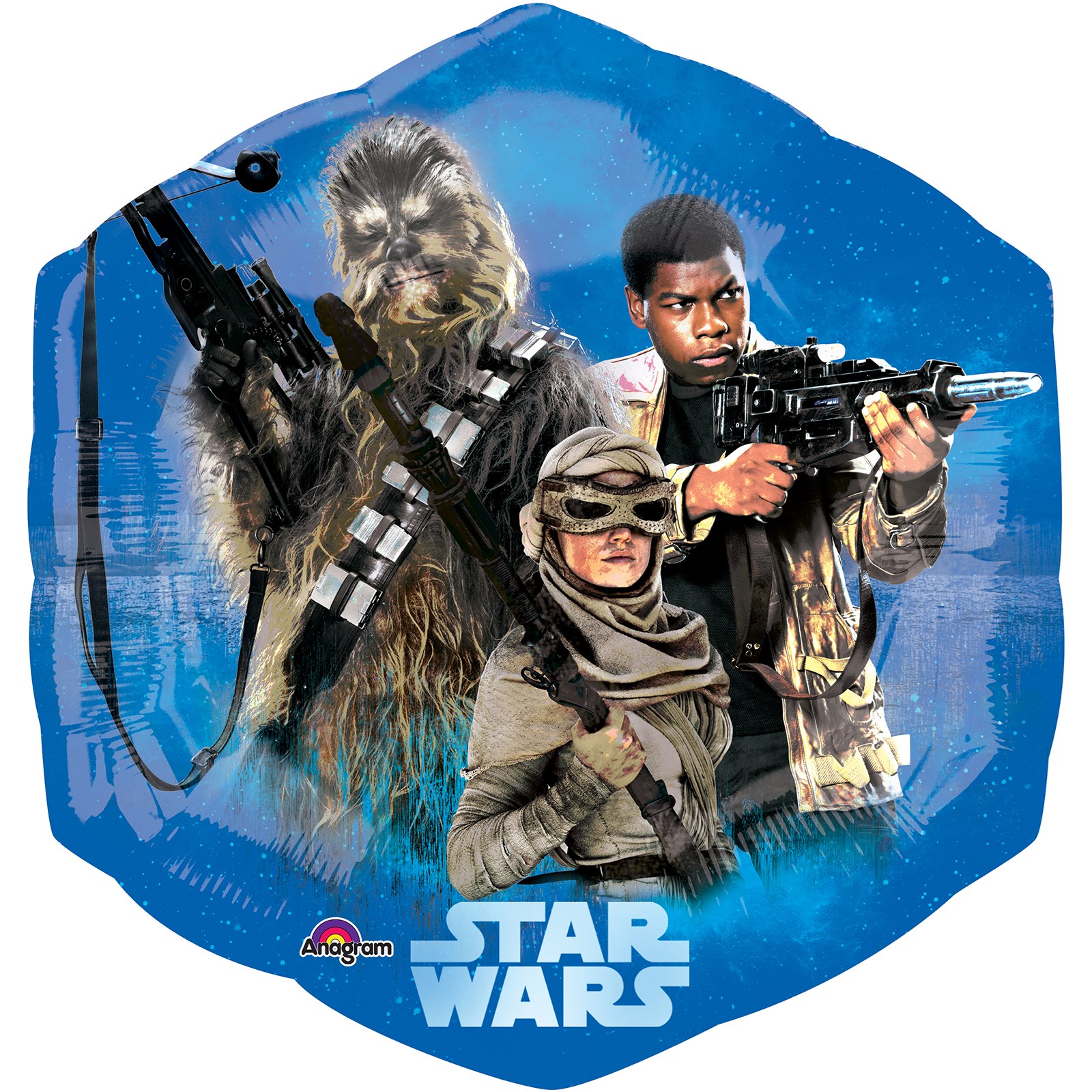 Star Wars 7 The Force Awakens Supershape Foil Balloon