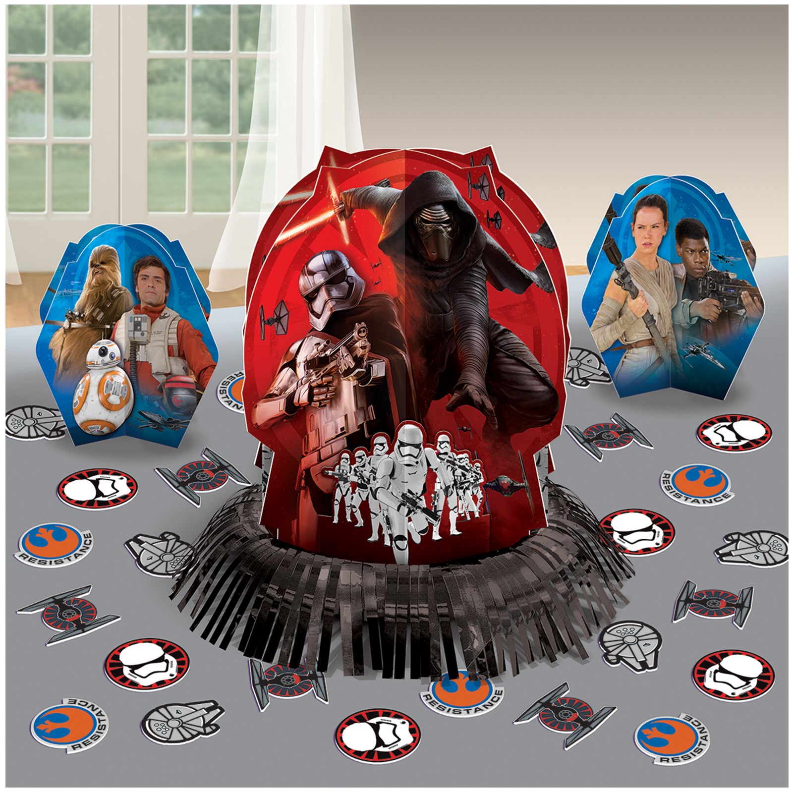 Star Wars 7 The Force Awakens Table Decorating Kit