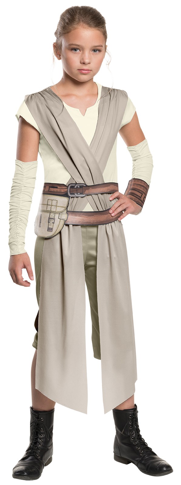 Star Wars:  The Force Awakens – Classic Rey Costume For Girls