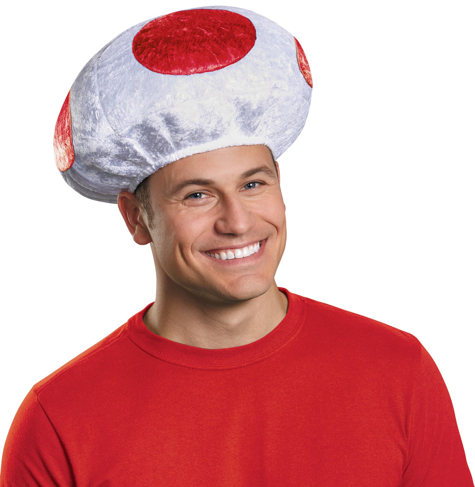 Super Mario Bros: Adult Red Mushroom Hat
