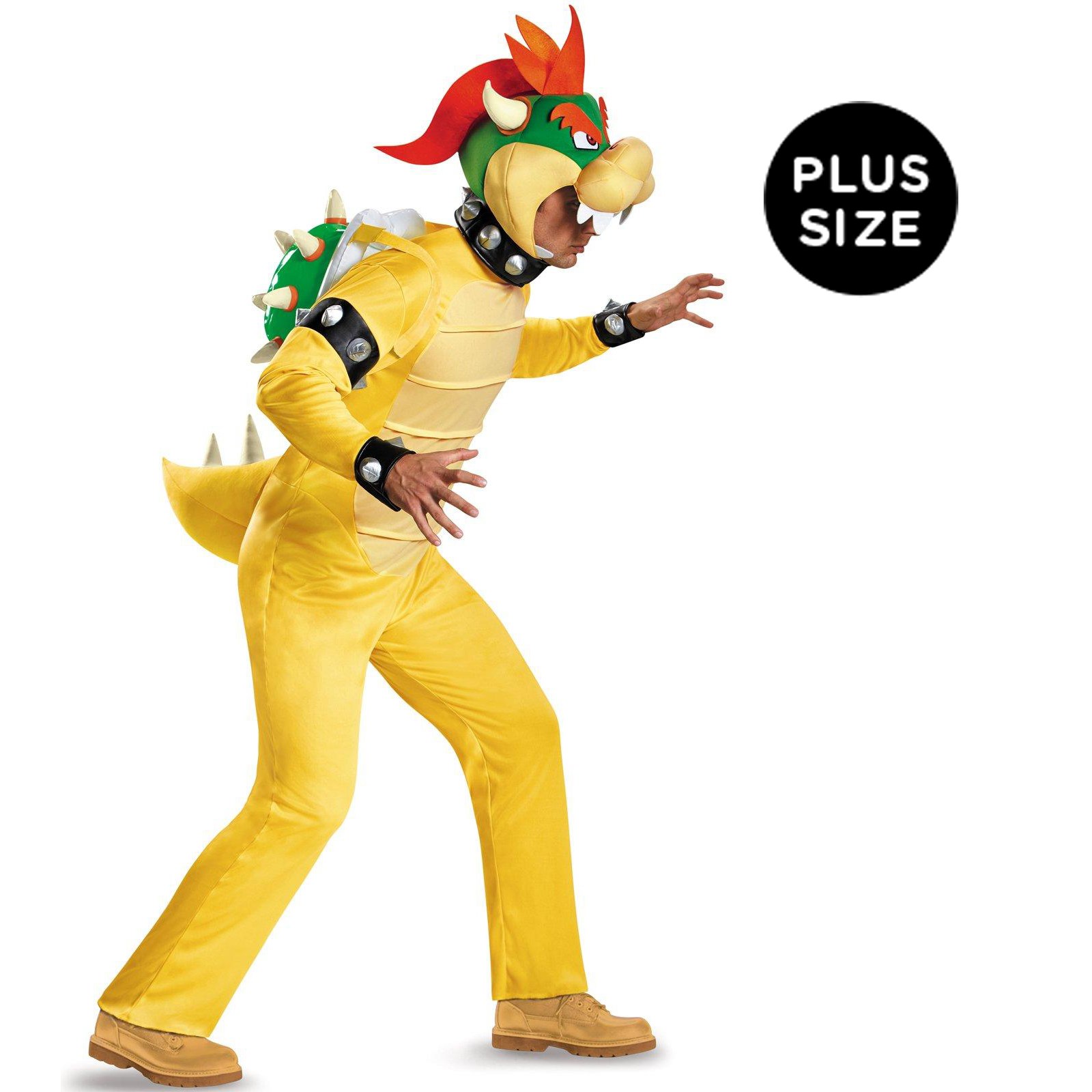 Super Mario: Deluxe Adult Bowser Plus Costume