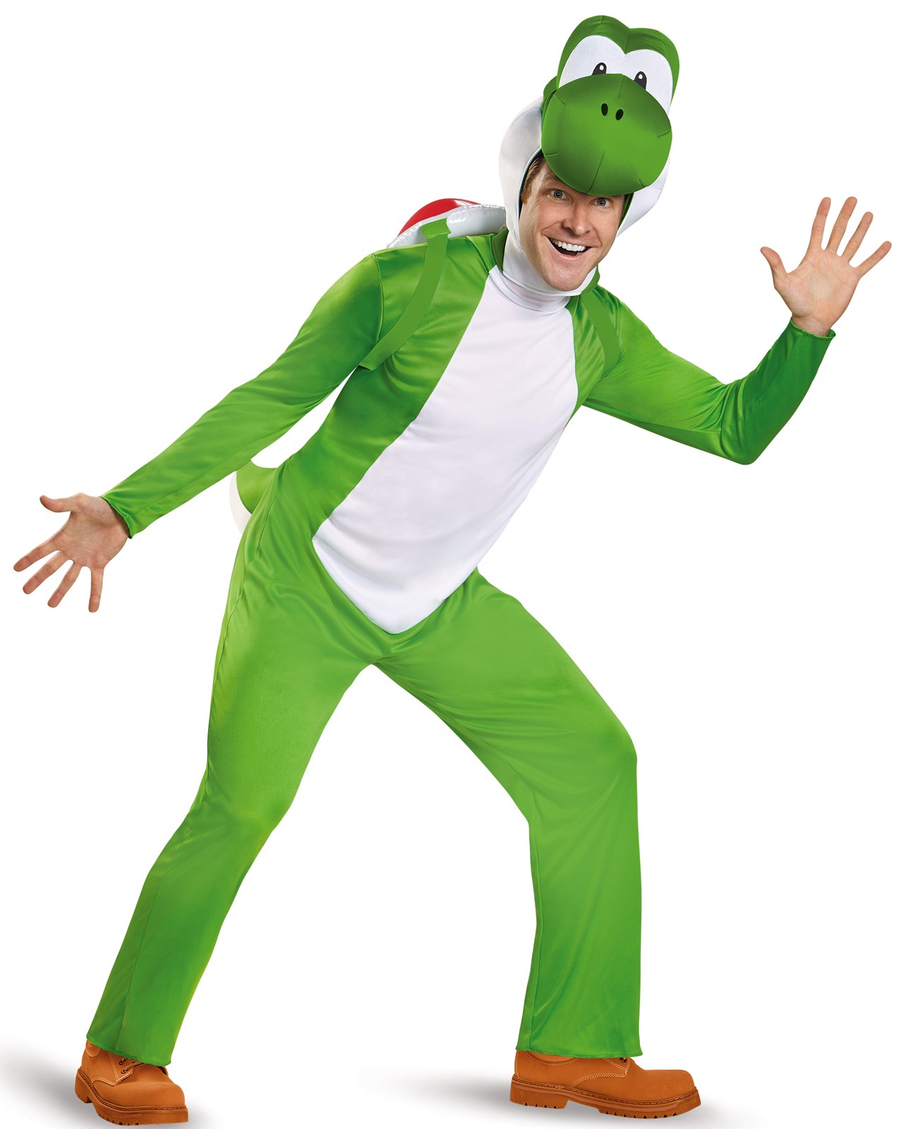Super Mario: Deluxe Yoshi Costume For Adults