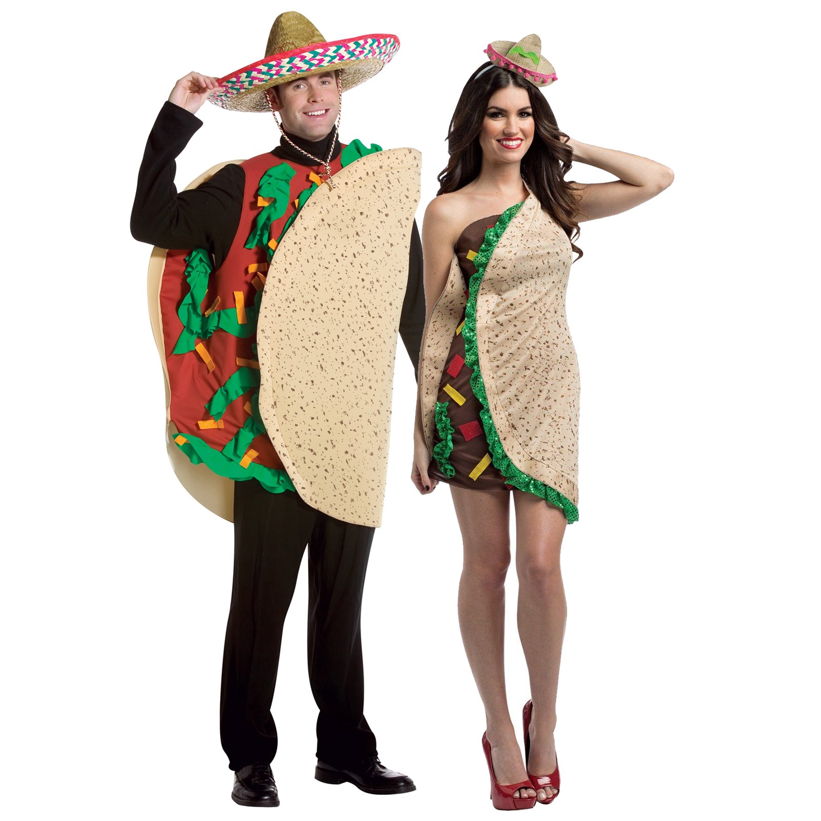 Taco Couples Costume For Adults
