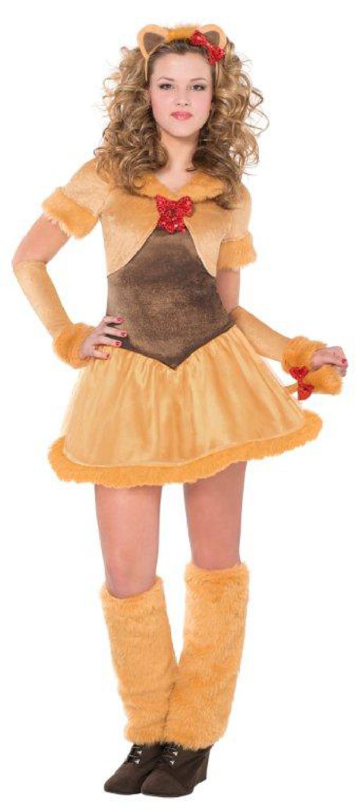 Teen Cowardly Lioness Costume