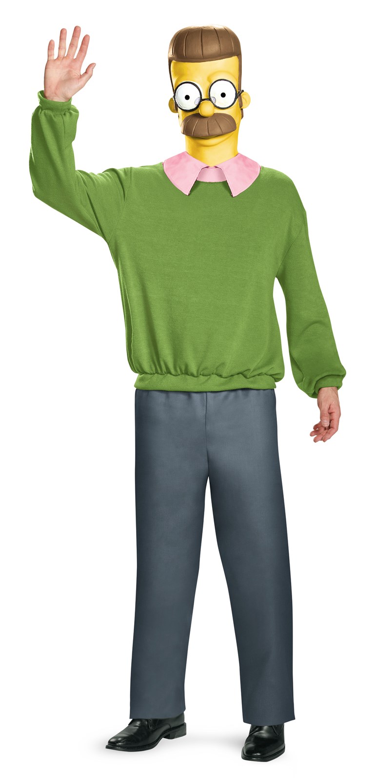 The Simpsons: Deluxe Adult Ned Flanders Costume
