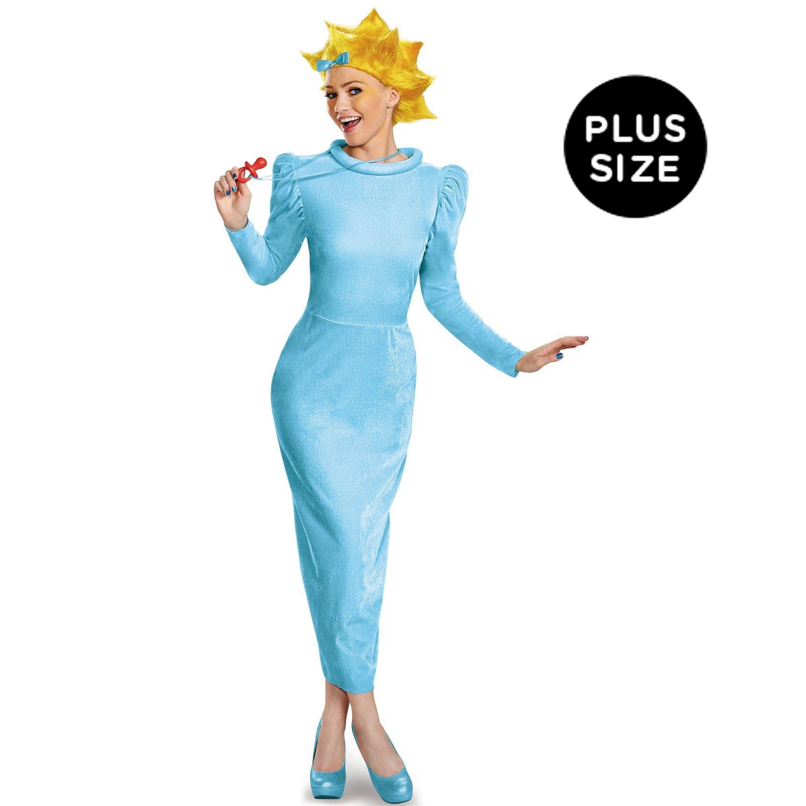 The Simpsons: Womens Plus Deluxe Maggie Costume