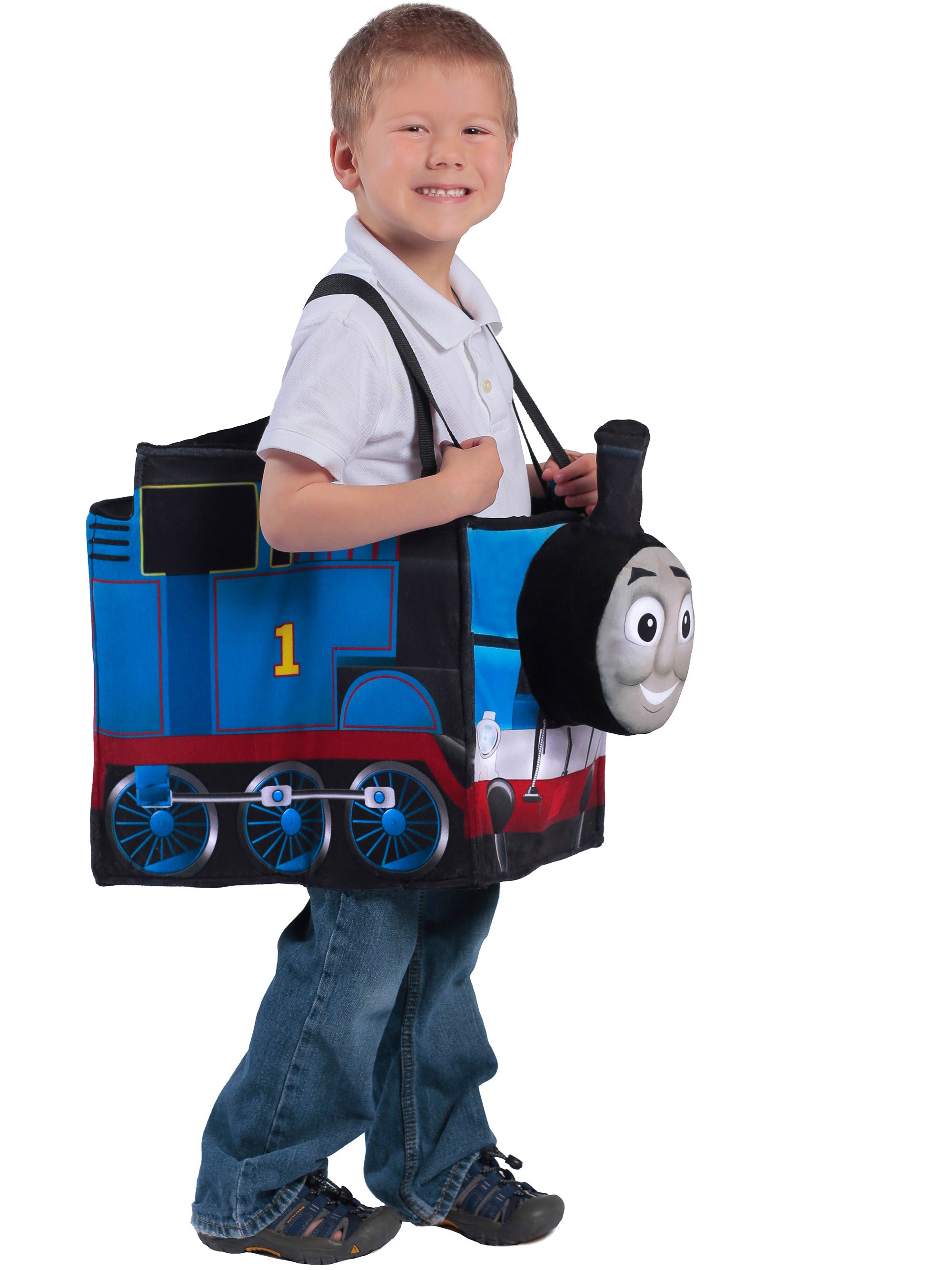 Thomas the Tank Engine Ride in Train Kids Costume