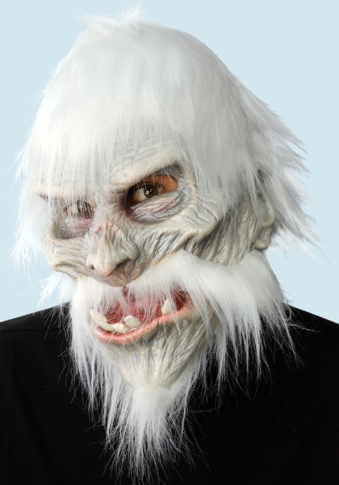 White Warrior Mask For Adults
