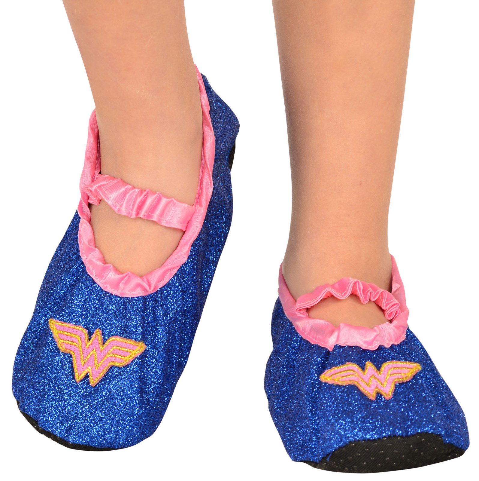 Wonder Woman - Glitter Slipper Shoes For Girls