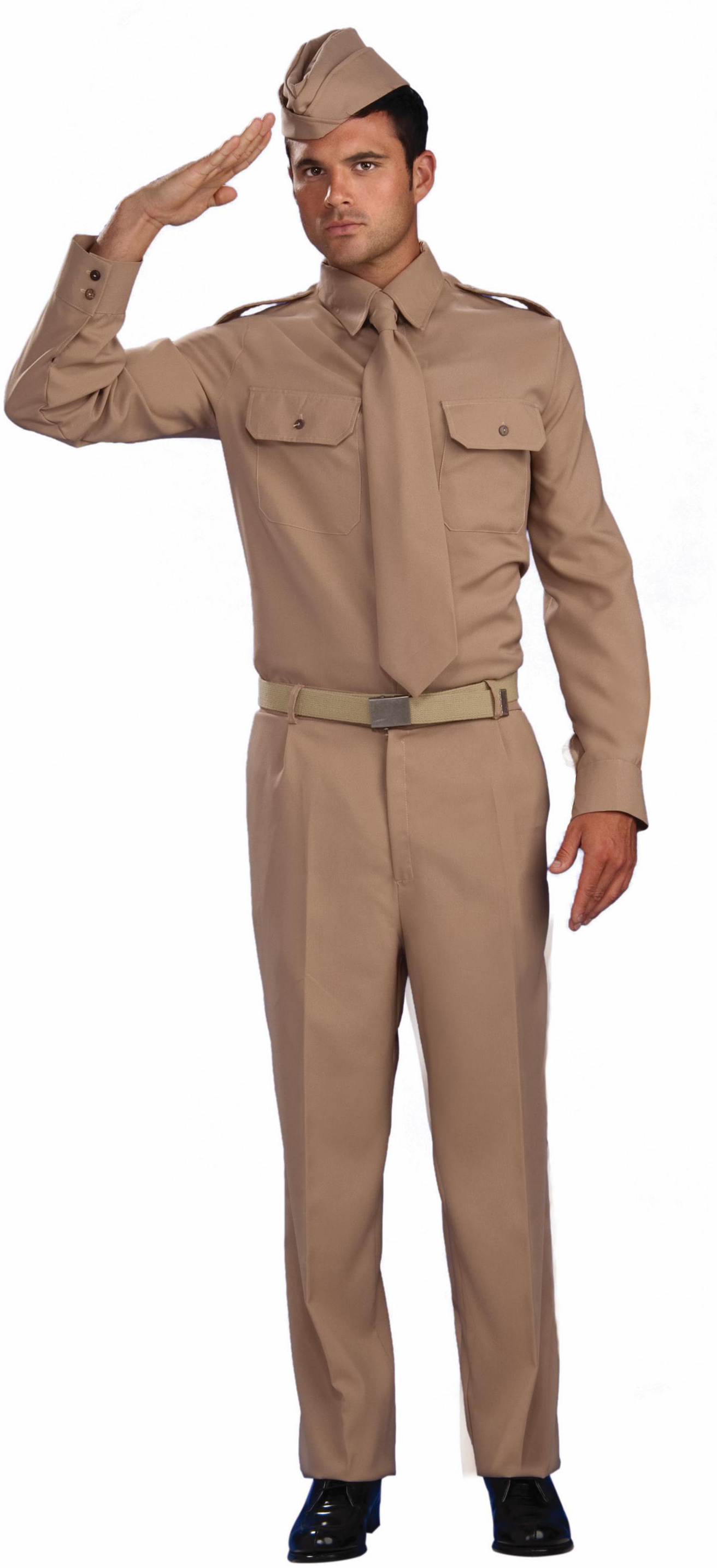 World War II Private Adult Costume | BuyCostumes.com