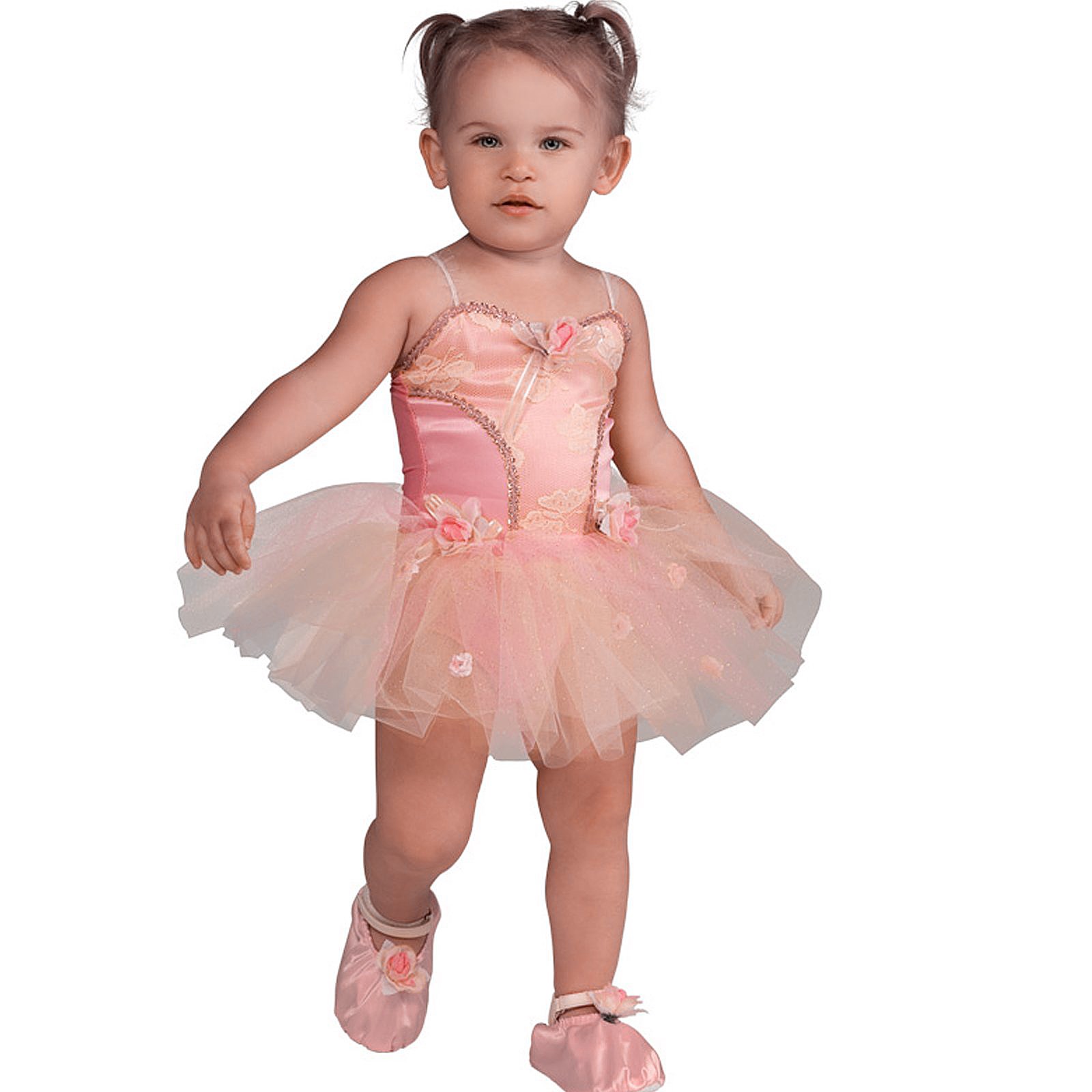 Pink Rose Ballerina Toddler Costume