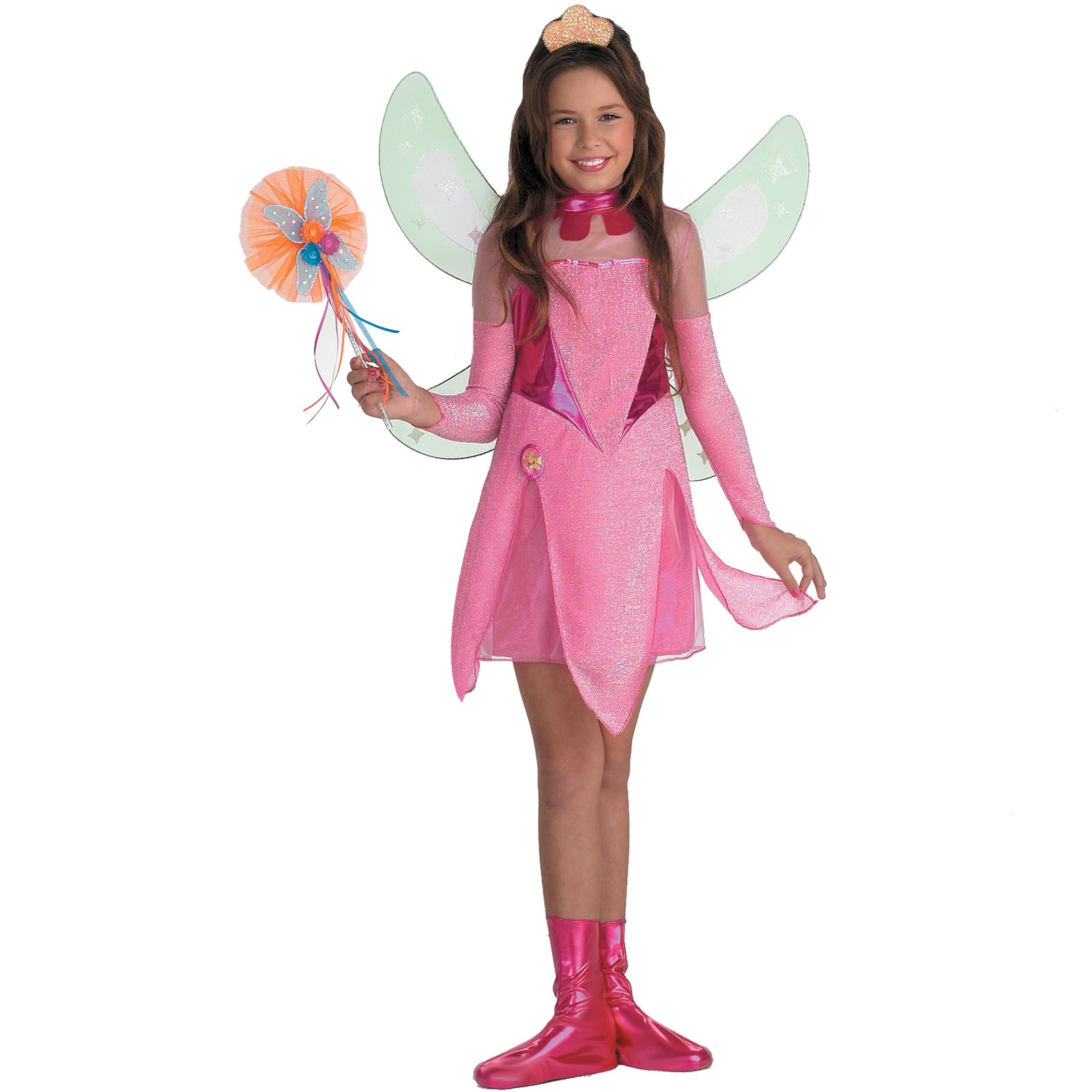 Winx Club Flora Deluxe Child Costume | BuyCostumes.com