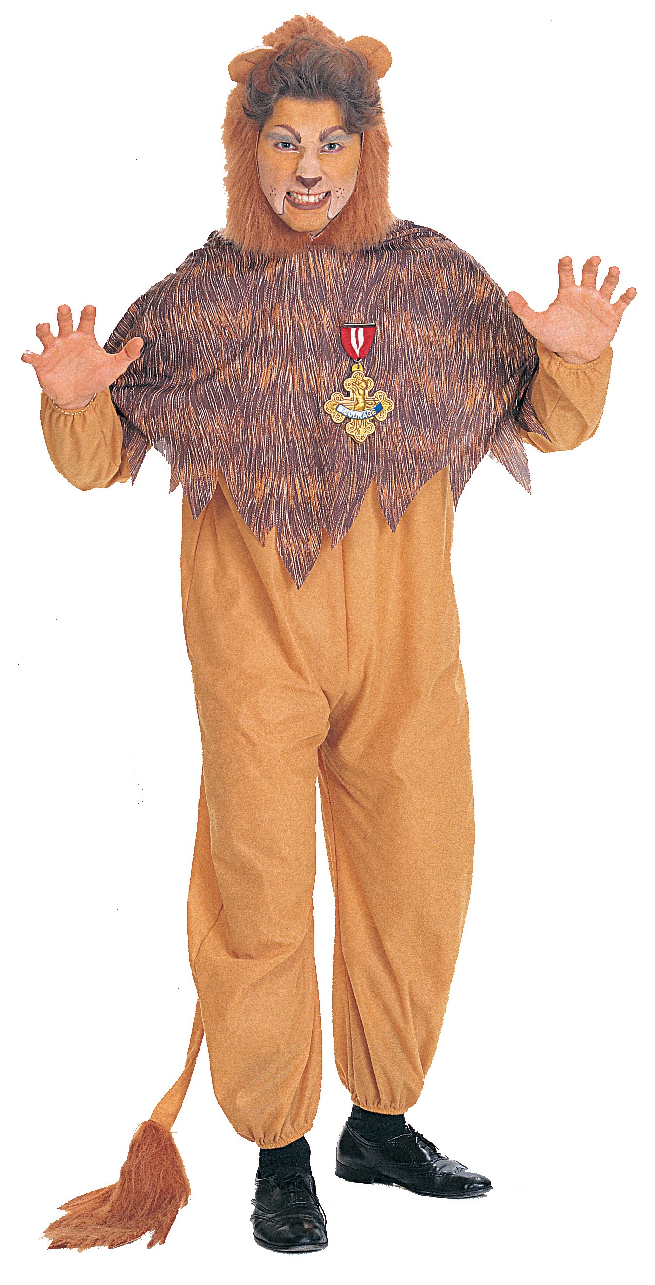 Wizard of Oz Cowardly Lion Adult Costumes