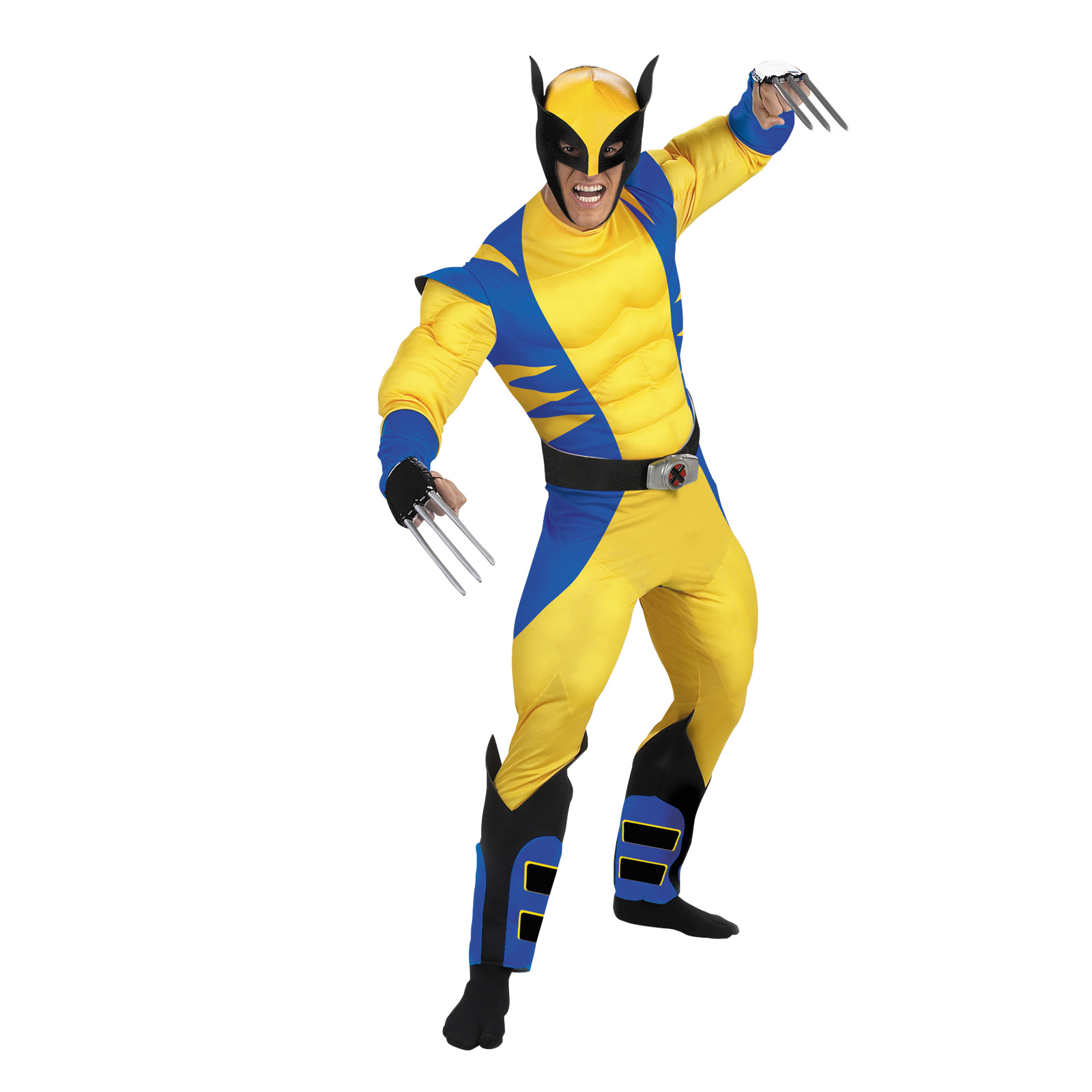Сине желтый персонаж. Росомаха люди Икс в костюме. Росомаха Марвел костюм. Желтый Супергерой. Супергерой в желтом костюме.