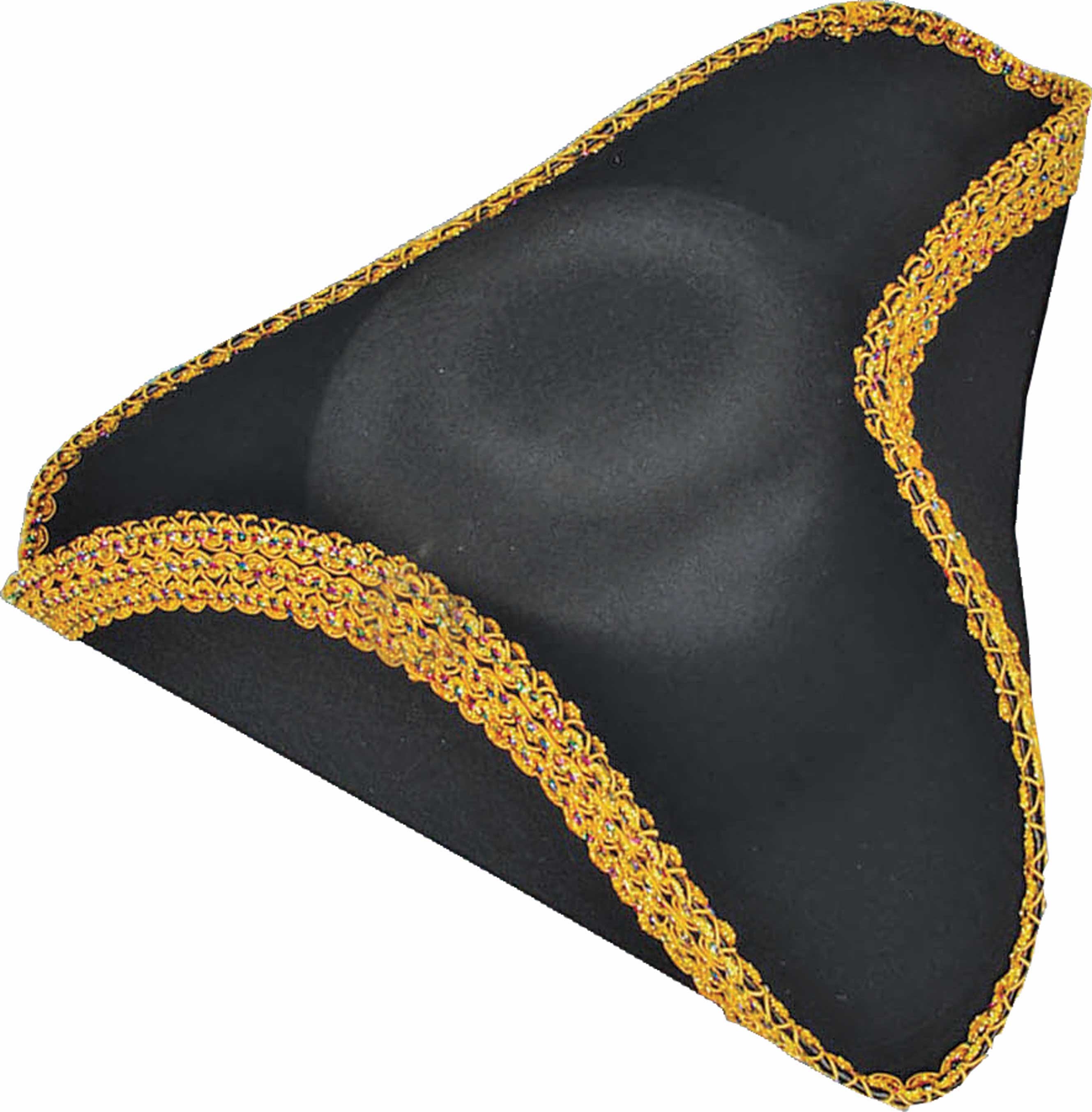 Halloween Costumes Deluxe Colonial Tricorn Hat
