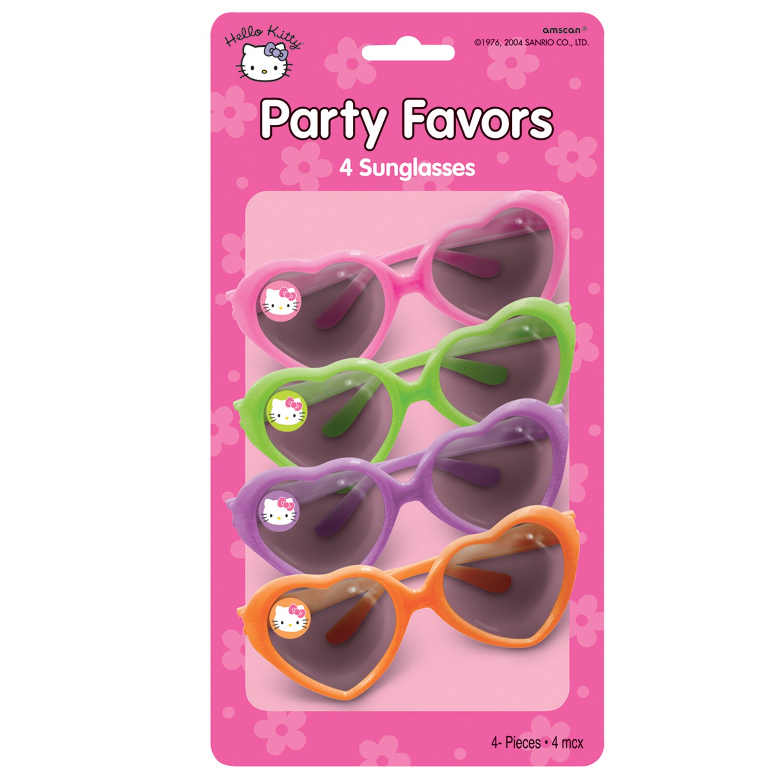 Halloween Costumes Hello Kitty Sunglasses Asst. (4 count)