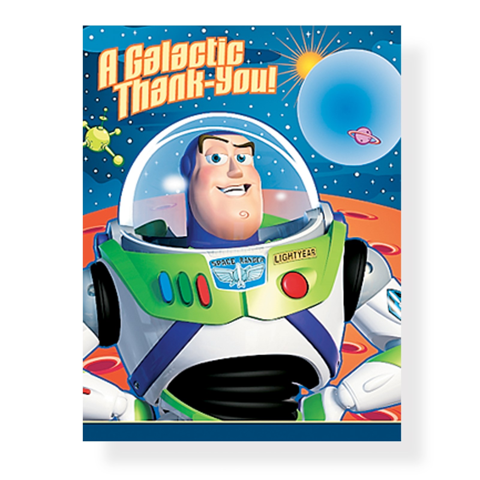 Buzz Lightyear Thank You Cards