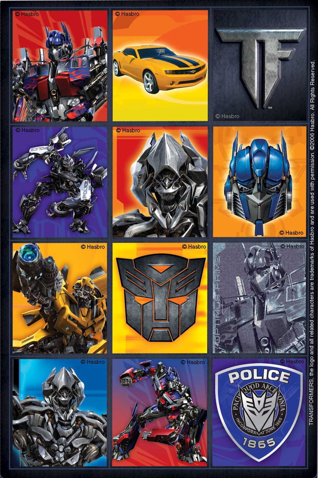 American Greetings открытки Transformers