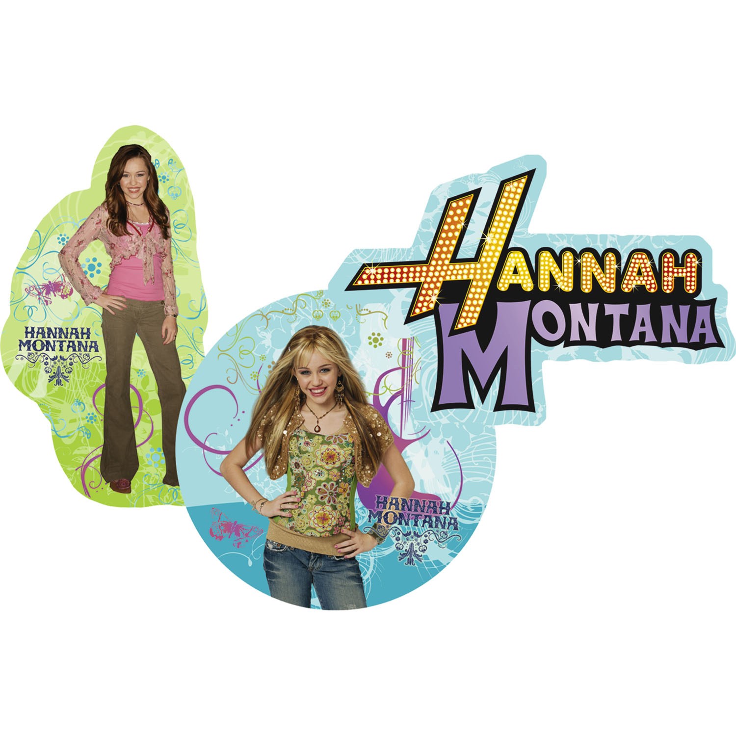 Hannah Montana - Winged Guitar 3 Pair Novelty Socks