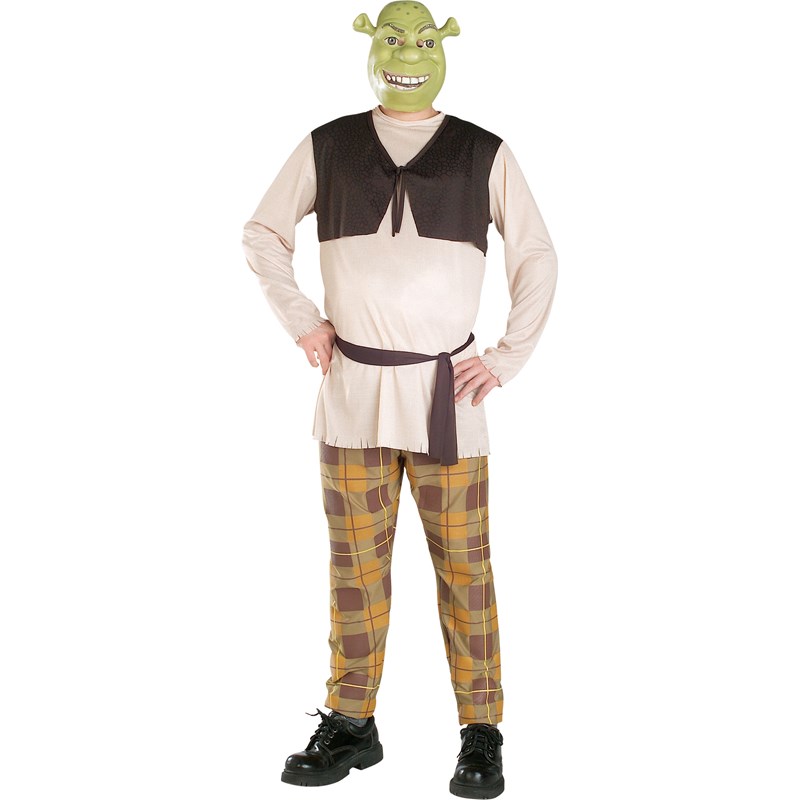 Shrek The Third Shrek Adult Plus Costume.