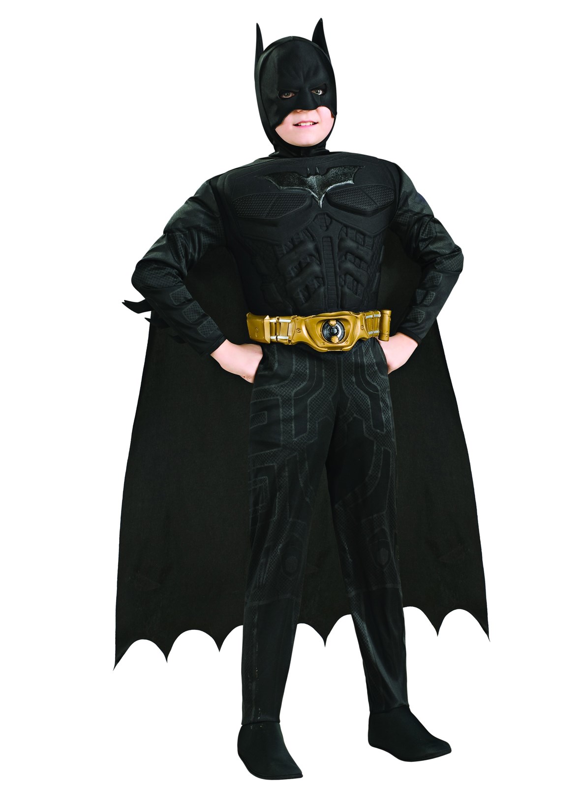 Batman Dark Knight Deluxe Muscle Chest Batman Child Costume