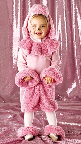 Pink Poodle Toddler Costume - 12-18 Months