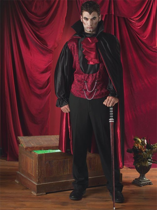 Halloween Costumes Count Bloodthirst Adult Costume