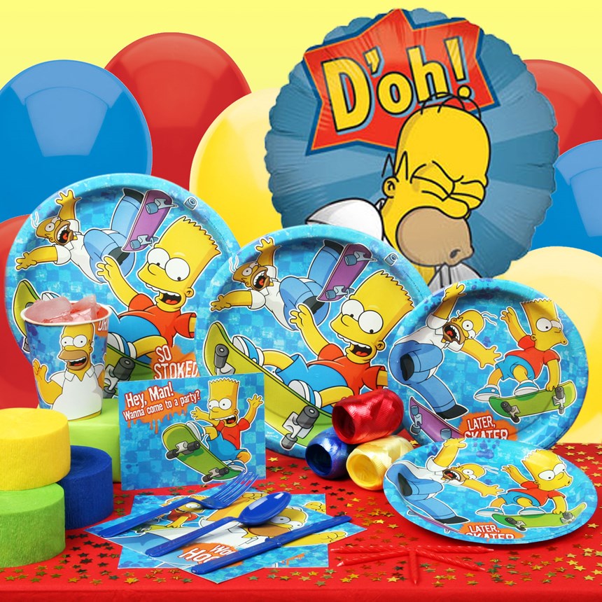 16176 Results In Halloween Costumes Simpsons Deluxe Party Kit