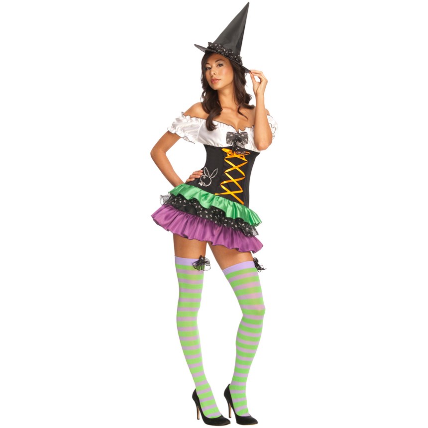 Halloween Costumes Playboy Witch Adult Costume