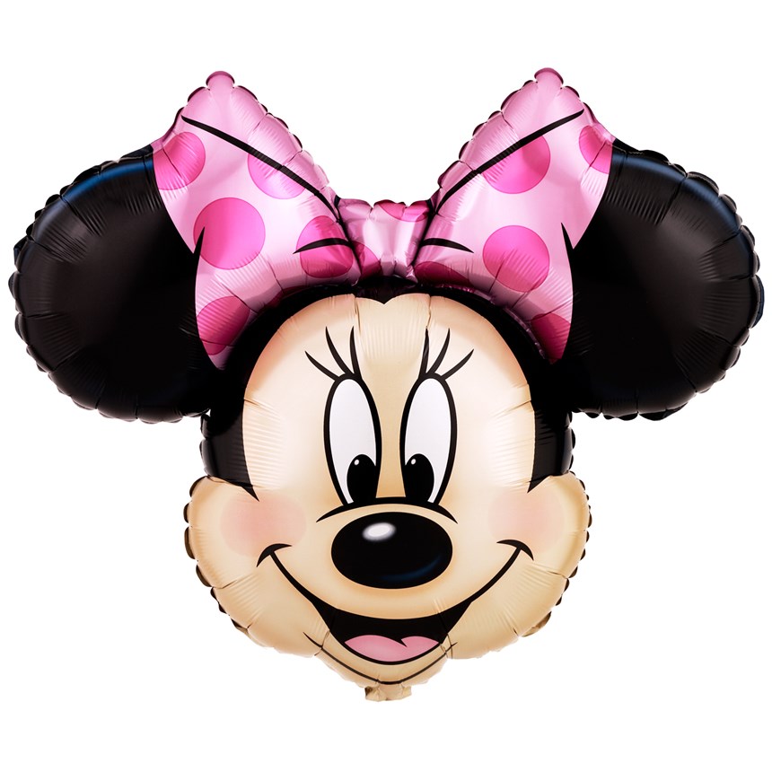 Halloween Costumes Disney Minnie Mouse Head 28 Jumbo Foil Balloon